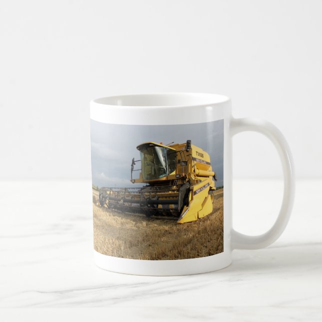 Combine Harvester Coffee Mug (Right)