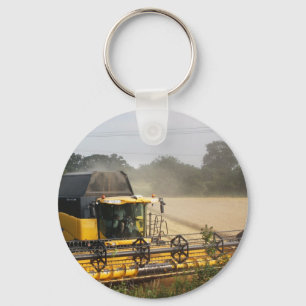 Combine harvester keychain