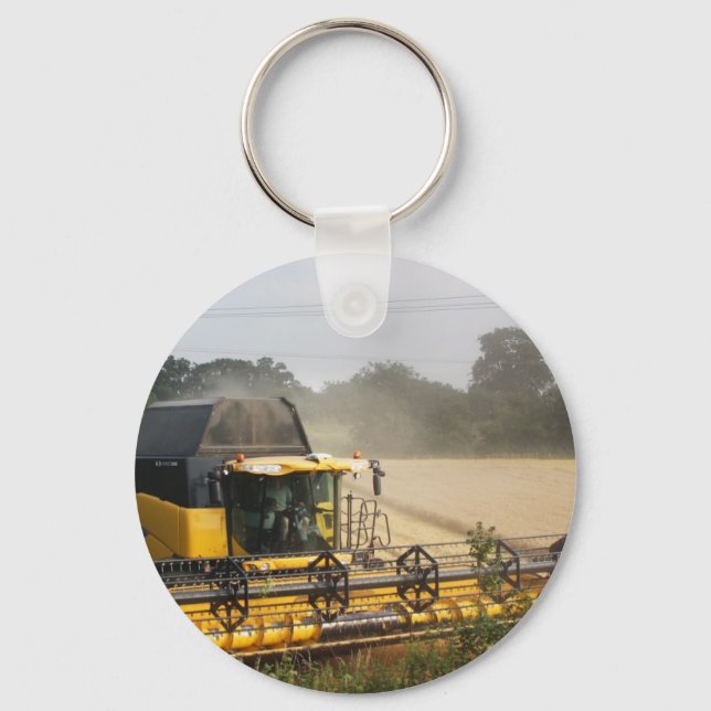 Combine harvester keychain (Front)