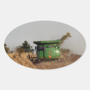 Combine Oval Sticker