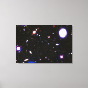 Combined Deep View of Infrared and Visible Light G Canvas Print