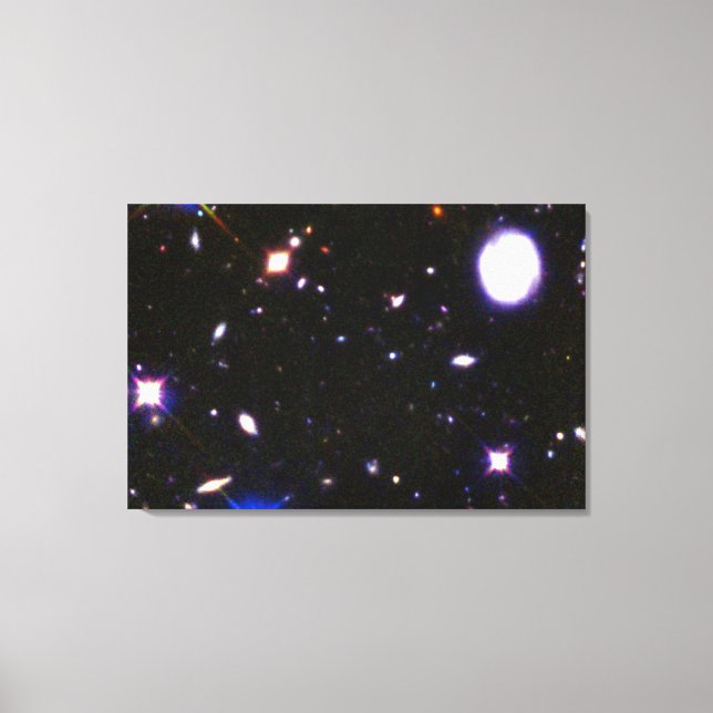 Combined Deep View of Infrared and Visible Light G Canvas Print (Front)