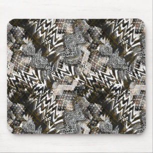 Combined, ethnic, African . Mouse Pad