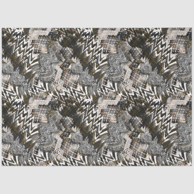 Combined, ethnic, African . Tissue Paper (Front)