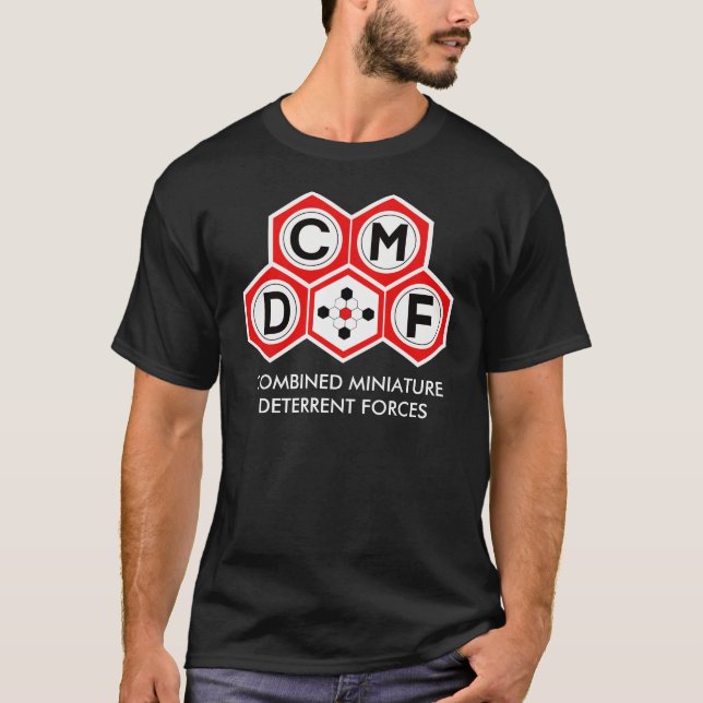 Combined Miniature Deterrent Forces Crew T-Shirt (Front)