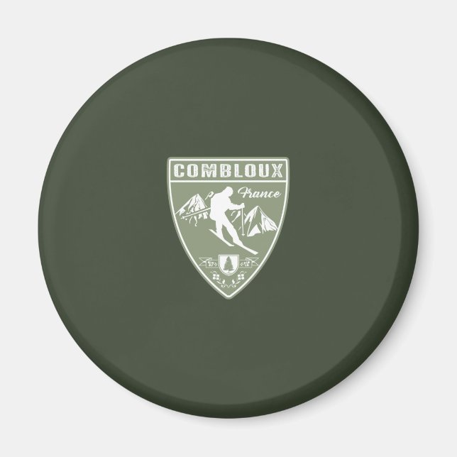 Combloux France Magnet (Front)
