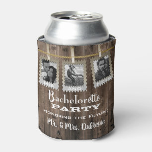 Combo Bachelor/Bachelorette Party w/Photos Can Cooler