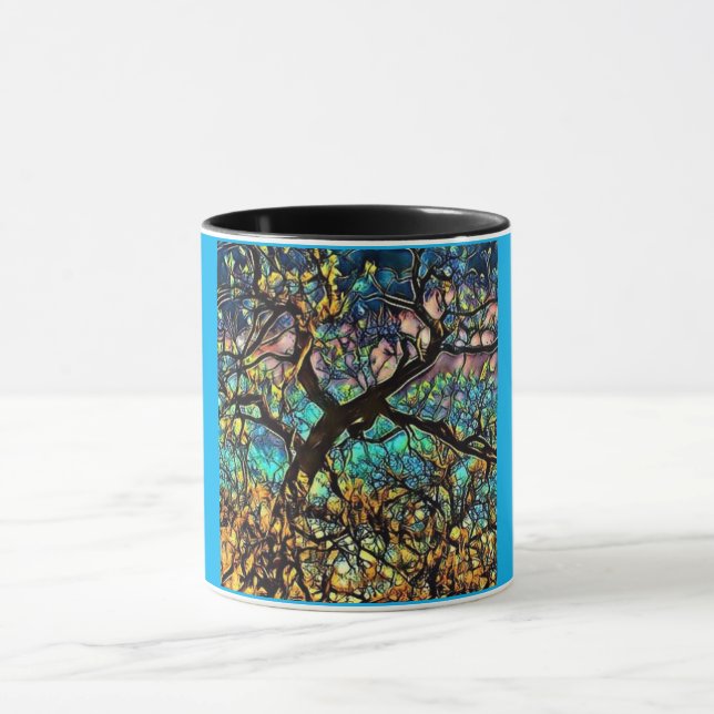 Combo Mug, 11 oz Mug- Tree of Life Mug (Center)