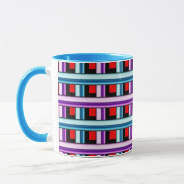 combo mug, 3D digital design mug (Left)