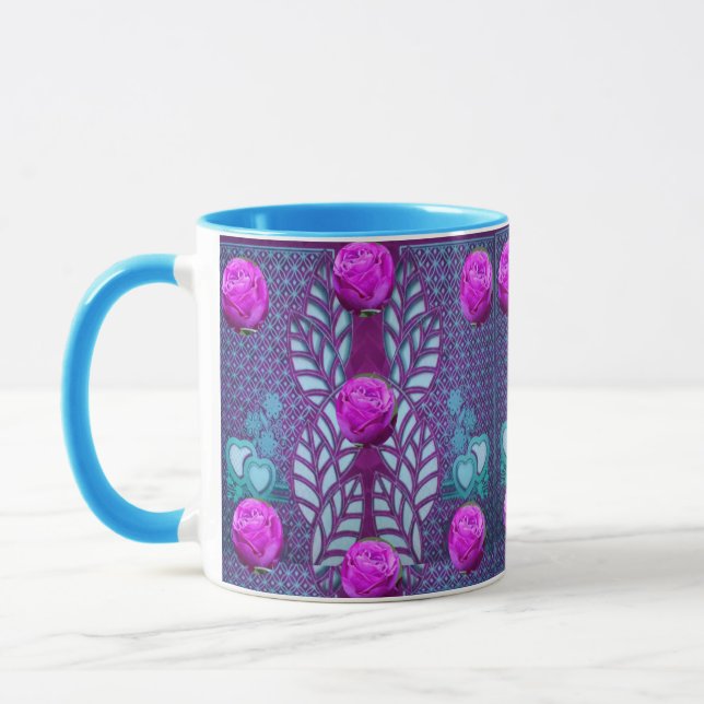 combo mug, 3D digital design mug (Left)
