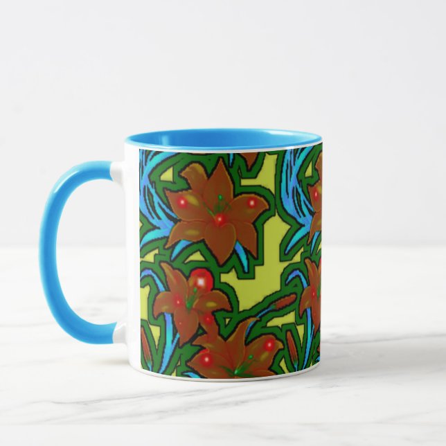 combo mug, 3D digital design mug, perfect Mug (Left)