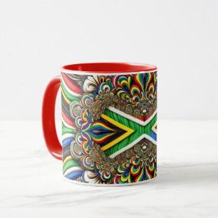 Combo Mug aux couleurs sud-africaines