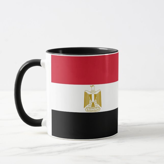 Combo Mug avec drapeau d'Egypte (Gauche)