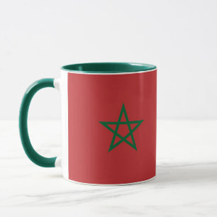 Combo Mug avec le drapeau du Maroc