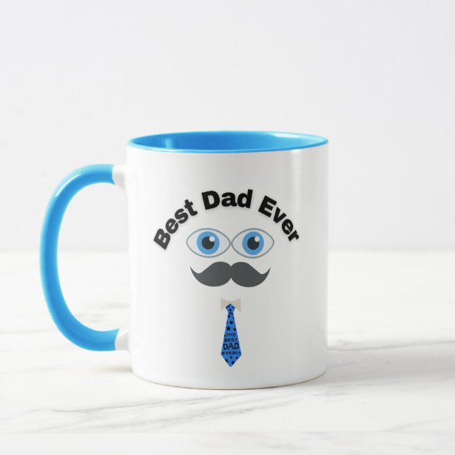 Combo Mug Best dad ever (Left)