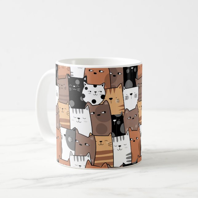 Combo Mug - Crazy Cat Lady (Front Left)