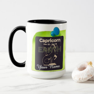 Combo Mug M10 #PinnedMyZodiac! Capricorn