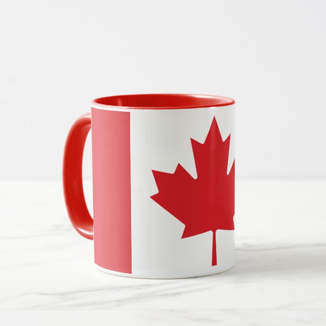Combo Mug Of Canada Flag (Front Left)