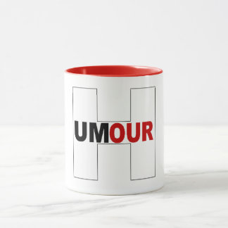 Combo mug rouge HUMOUR 