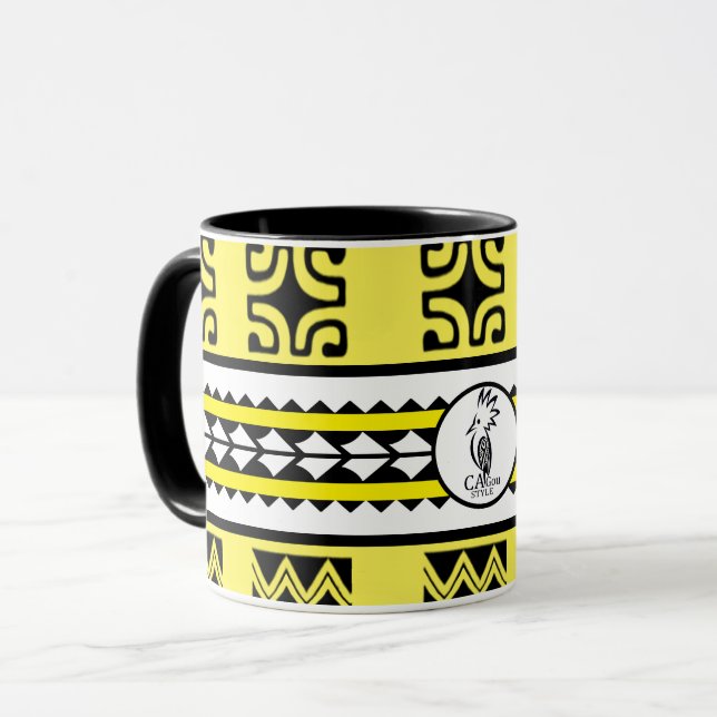 Combo mug Tribal Ethnic (Front Left)