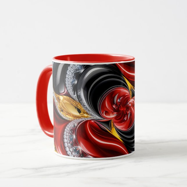 Combo Mug with German Colours (Front Left)
