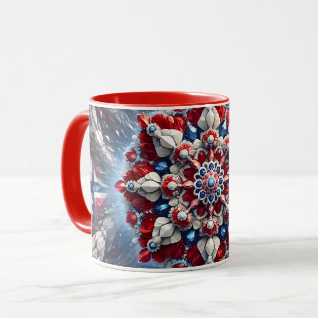 Combo Mug with Norwegian Colours (Front Left)