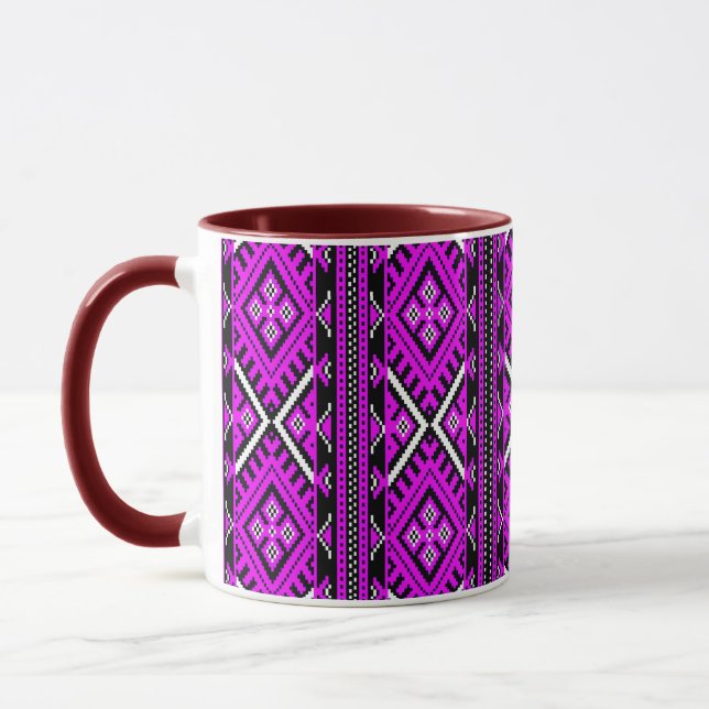 combo mugcolorfulmug coffeelover teatime mug (Left)