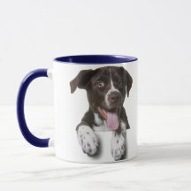 Combo tasse de café, photo de chien personnalisée