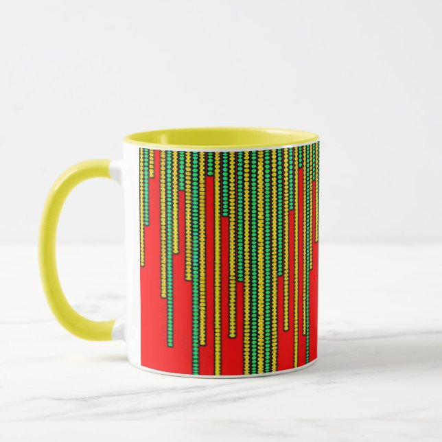 combo, tasse de design numérique 3D, parfait (Gauche)