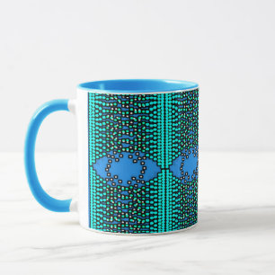 combo, tasse de design numérique 3D, parfait