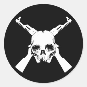 Come and Get 'Em Classic Round Sticker