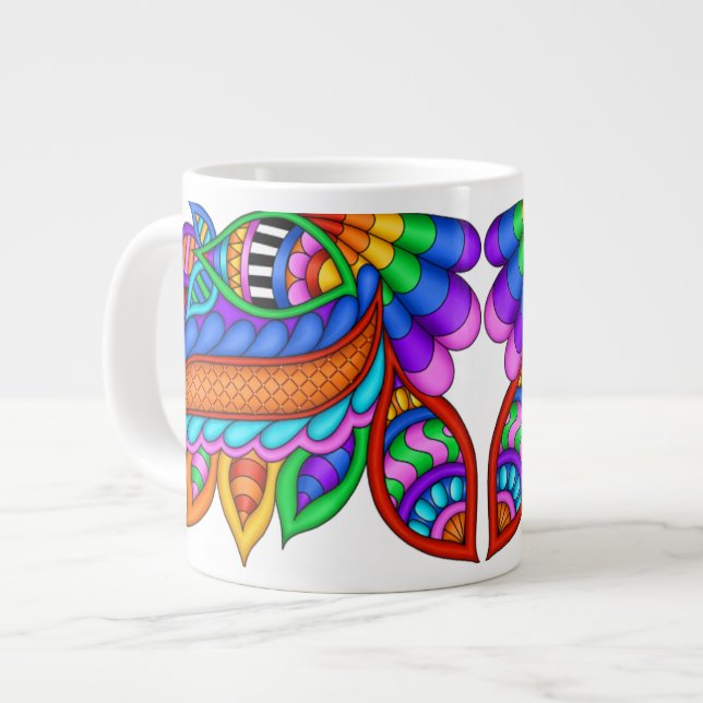 Come and Get It Large Coffee Mug (Front Left)