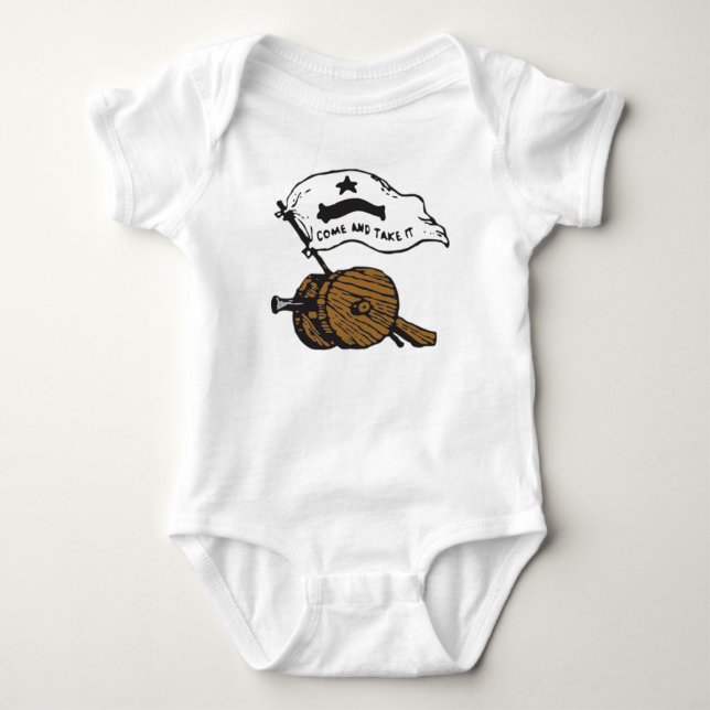 Come and Take it Baby Bodysuit (Front)
