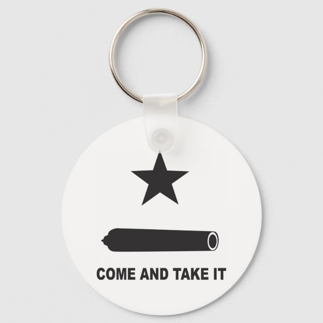 Come and Take it Flag Keychain (Front)