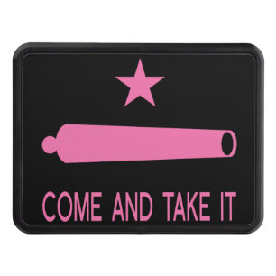 Come and Take It Flag ~ Texas Girly Trailer Hitch Cover