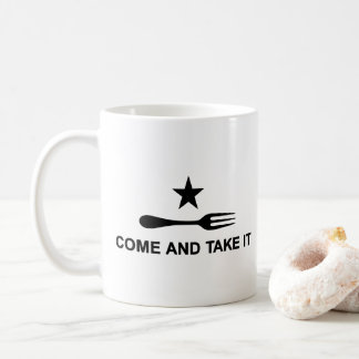 Come and Take It Fork Coffee Mug