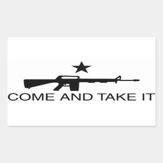 Come and Take it Gun Sticker