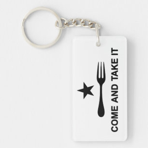 Come and Take It Keychain