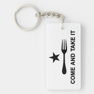 Come and Take It Keychain