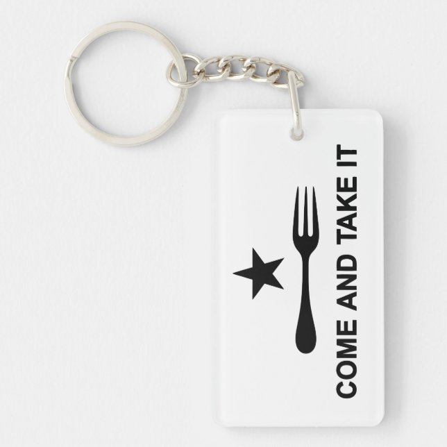 Come and Take It Keychain (Front)