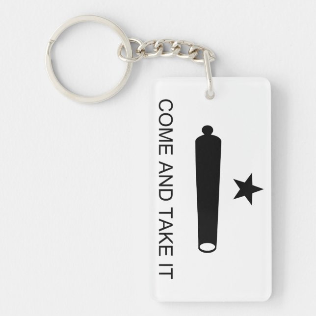 Come and Take It Keychain (Front)