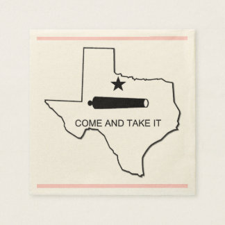 COME AND TAKE IT - TEXAS NAPKIN