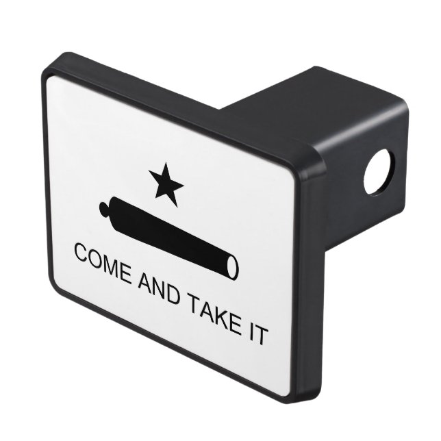 Come And Take It Trailer Hitch Cover (Top Right)