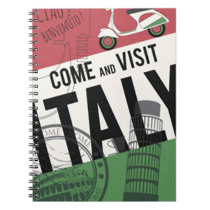 Come and Visit Italy Notebook