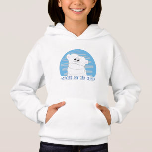 Come At Me Bro , Cute Cartoon Polar Bears Hug