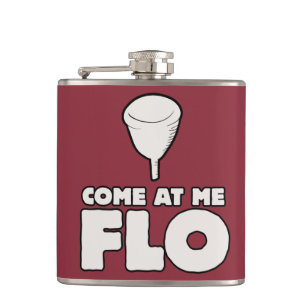 Come at me FLO Hip Flask