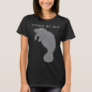 Come At Me Sea Cow Cute T-Shirt