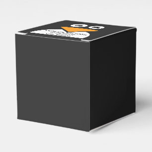 Come Chill Personalized Penguin Birthday Favor Box