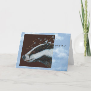 Come fly with me card