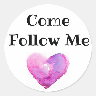 Come Follow Me sticker